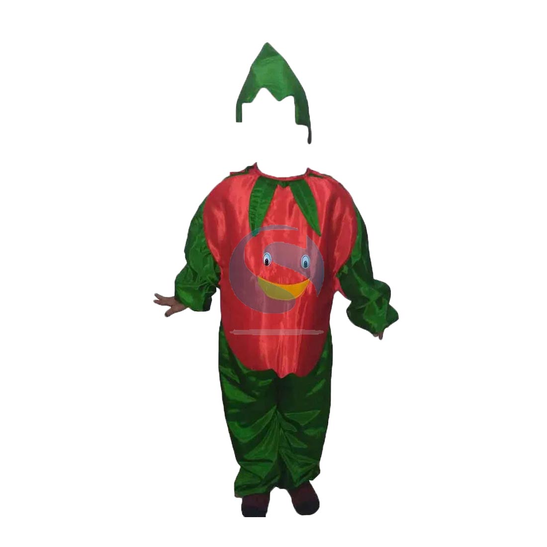 KAKU FANCY DRESSES Tomato Vegetables Costume -Red & Green, 5-6 Years, For  Boys & Girls Kids Costume Wear Price in India - Buy KAKU FANCY DRESSES  Tomato Vegetables Costume -Red & Green,