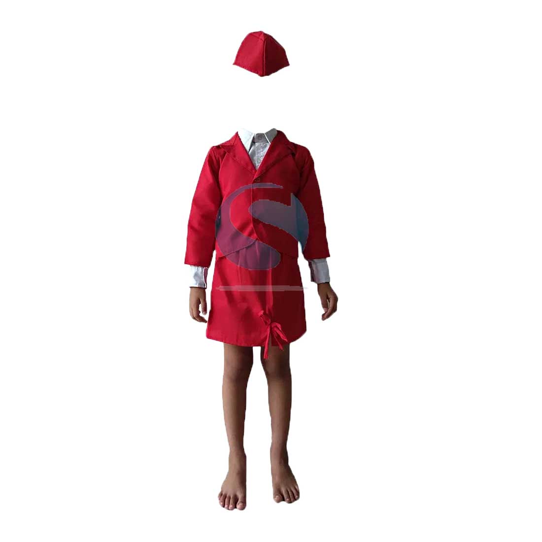 Buy FANCY DRESSESWALE Air Hostess Costume For Fancy Dress Competition Kids  Costume Wear (8 - 9 Years) Online at Best Prices in India - JioMart.